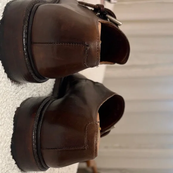 Allen Edmonds Brown Leather Monk Strap Dress Loafers - Picture 3 of 12